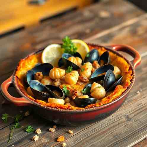 Jersey Ormer Casserole - Shellfish Recipe